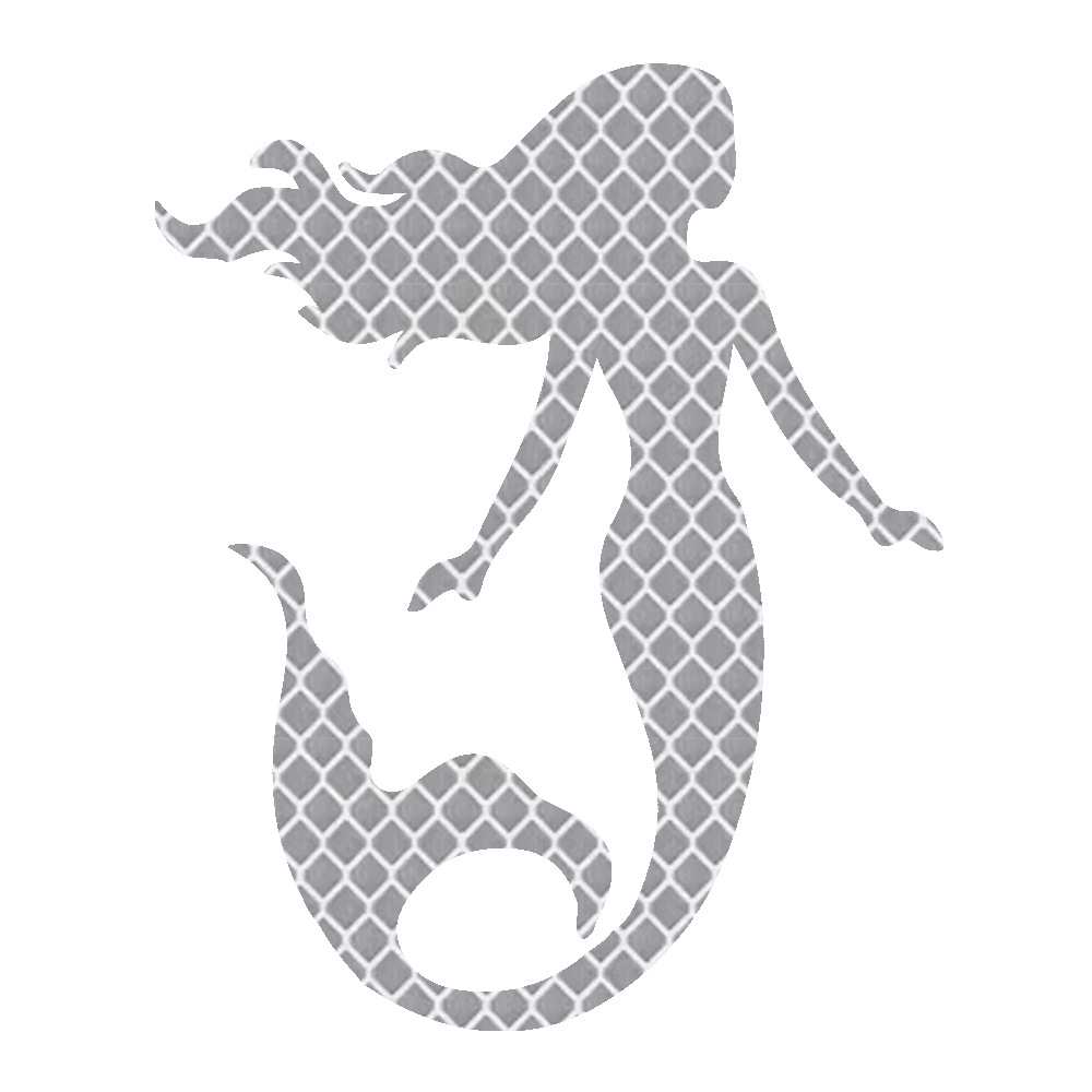 Mermaid Reflective Car Sticker Netby