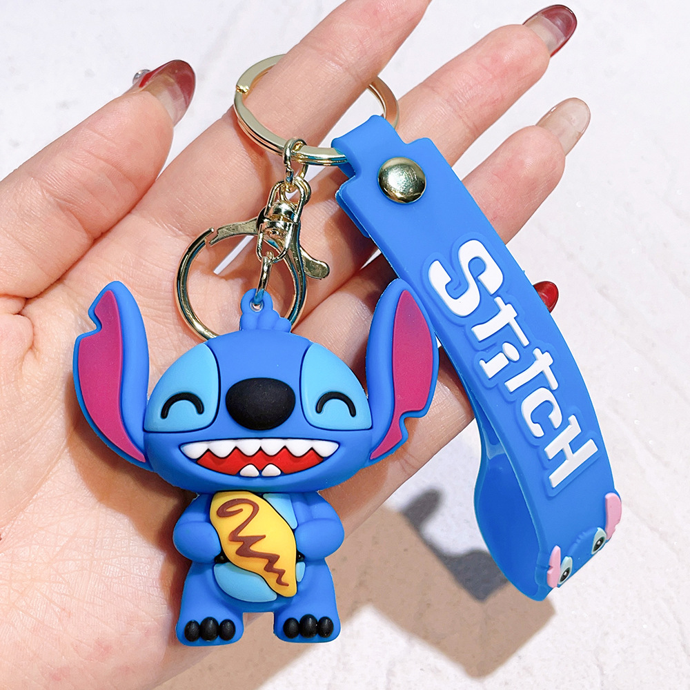 Animation Stitch Keychain Keyring Netby