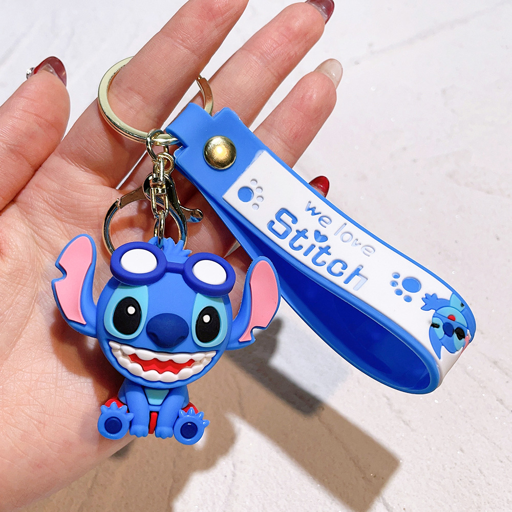 Animation Stitch Keychain Keyring Netby