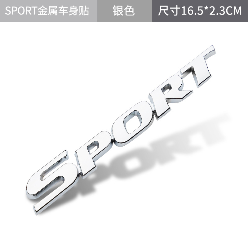 Metal 4X4 AWD SPORT 4WD FULL TIME Car Sticker for Off Road Car Netby