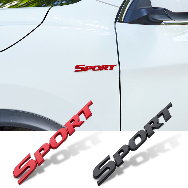 Metal 4X4 AWD SPORT 4WD FULL TIME Car Sticker for Off Road Car Netby