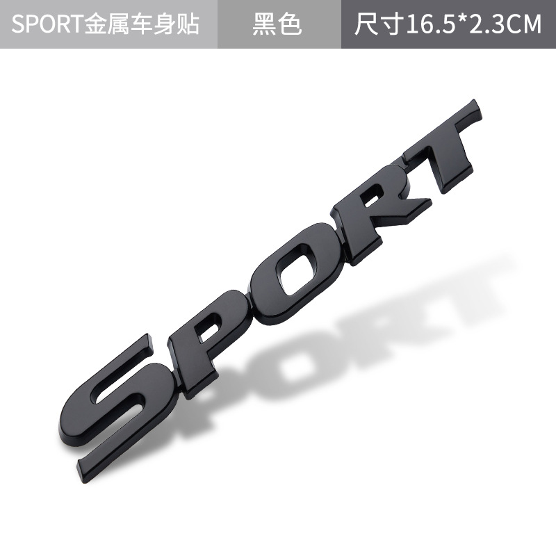 Metal 4X4 AWD SPORT 4WD FULL TIME Car Sticker for Off Road Car Netby