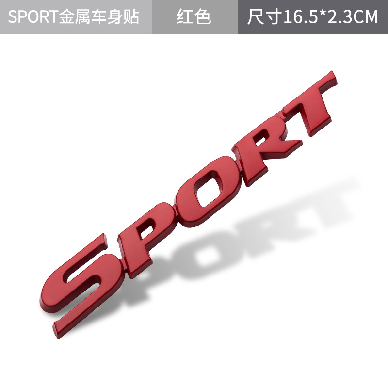 Metal 4X4 AWD SPORT 4WD FULL TIME Car Sticker for Off Road Car Netby