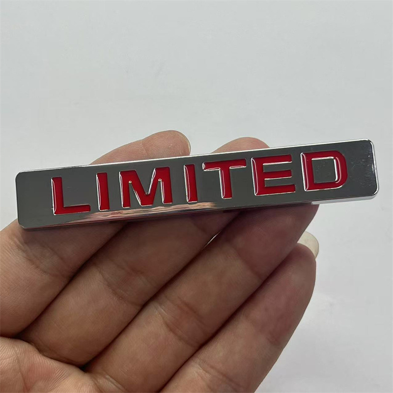 Metal LIMITED Limited Letter Car Sticker Netby
