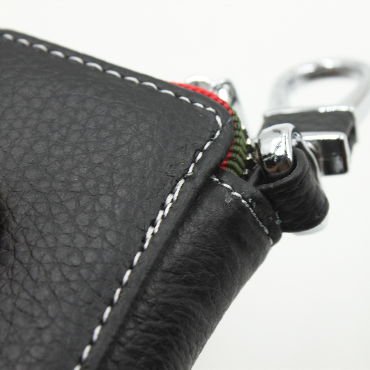 Black Color Leather Car Remote Key Wallet for KIA AUDI BENZ BMW BUICK PORSCHE VW VOLVO JAGUAR CHEVROLET FORD Netby