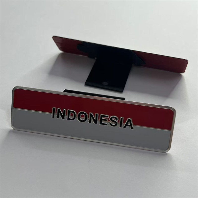 National Flag Car Grille Emblem Badge Netby USA UK SWEDEN CANADA SOUTH KOREA ITALY FRANCE GERMANY