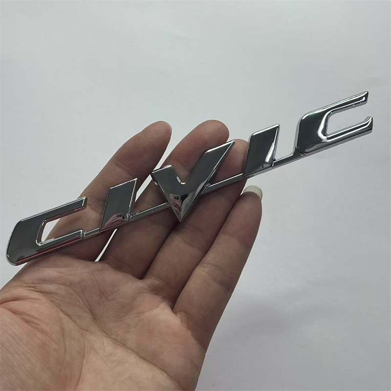 Metal CIVIC Car Emblem Badge for Honda Netby