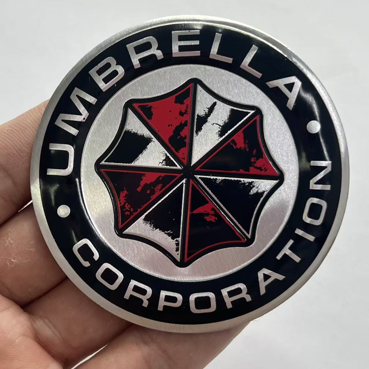 Aluminum Alloy Resident Evil Umbrella Car Sticker Netby