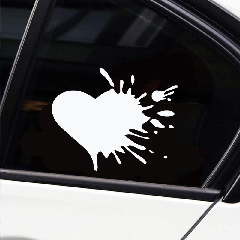 Reflective Heart Car Sticker Netby