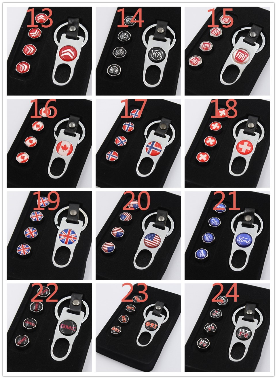 Metal Car Wheel Tire Valve Cap Anti Dust Spanner Wrench With Logo Silver Color Netby