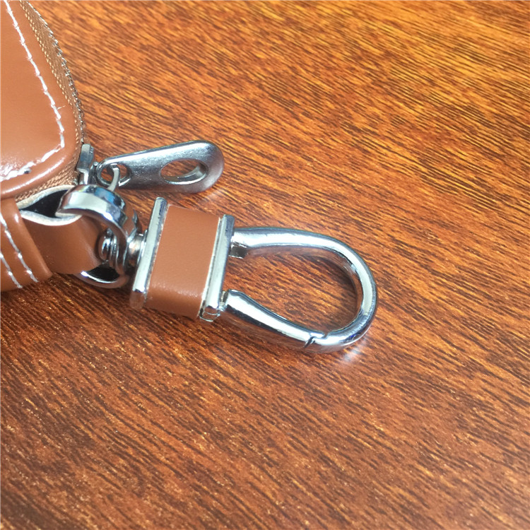 Brown Color Leather Car Remote Key Wallet for KIA AUDI BENZ BMW BUICK PORSCHE VW VOLVO JAGUAR CHEVROLET FORD Netby