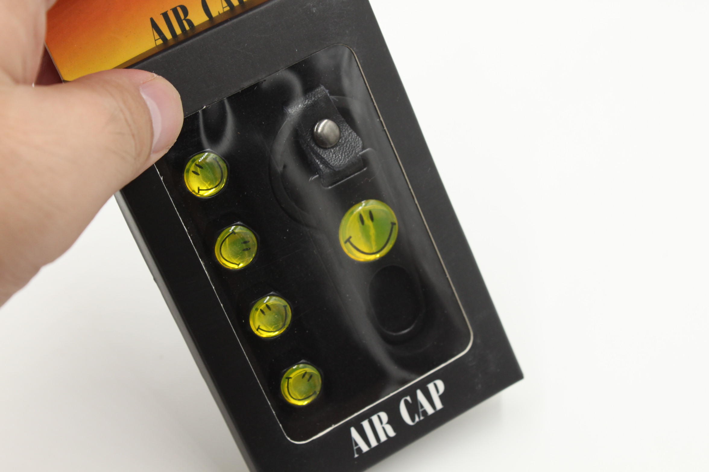 Metal Car Wheel Tire Valve Cap Anti Dust Spanner Wrench With Logo Black Color Netby