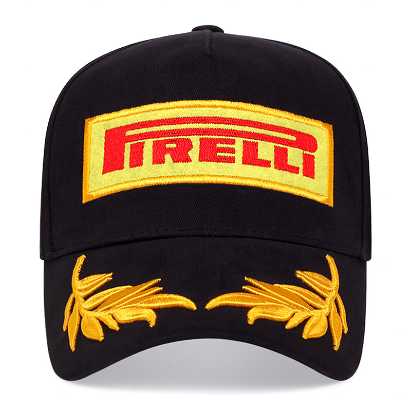 Baseball Hat for FI Racing Car Team Fans with Pirelli Logo Netby