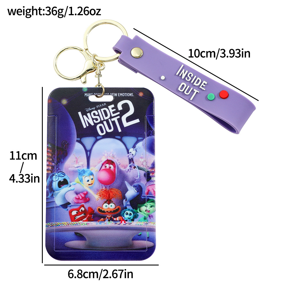 Animation Inside Out Keychain Keyring Netby