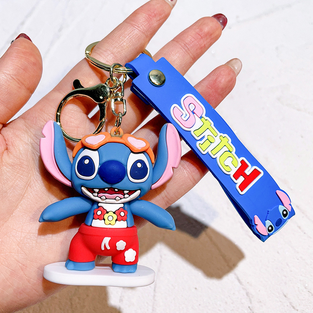 Animation Stitch Keychain Keyring Netby