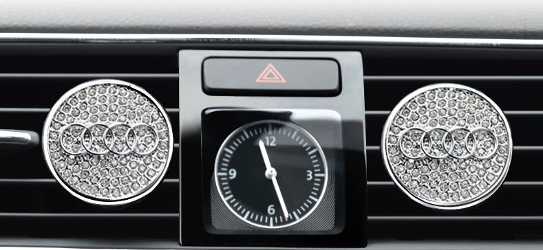 Car Air Conditioner Vent Perfume with Logo for AUDI BENZ BMW PORSCHE VOLKSWAGEN TOYOTA LEXUS BUICK LANDROVER VOLVO FORD Netby