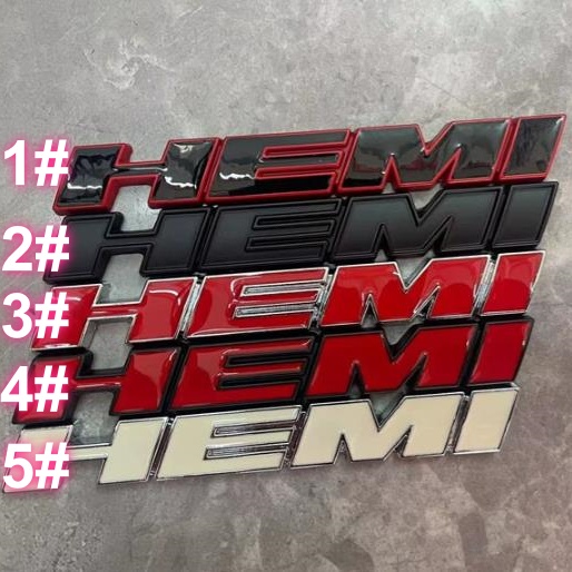 Metal Car Emblem  Badge for Dodge RAM HEMI Netby