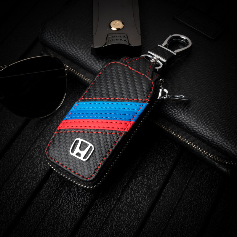 Carbon Fiber Car Remote Key Wallet for KIA AUDI BENZ BMW BUICK PORSCHE VW VOLVO JAGUAR CHEVROLET FORD Netby