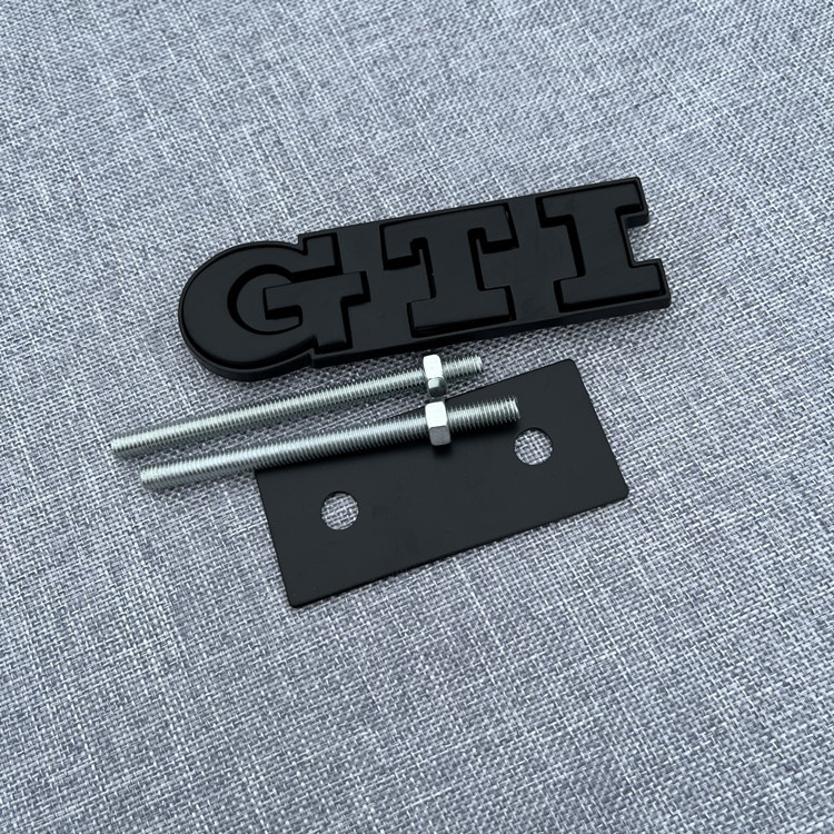 Metal GTI Car Grille Emblemn Badge Netby