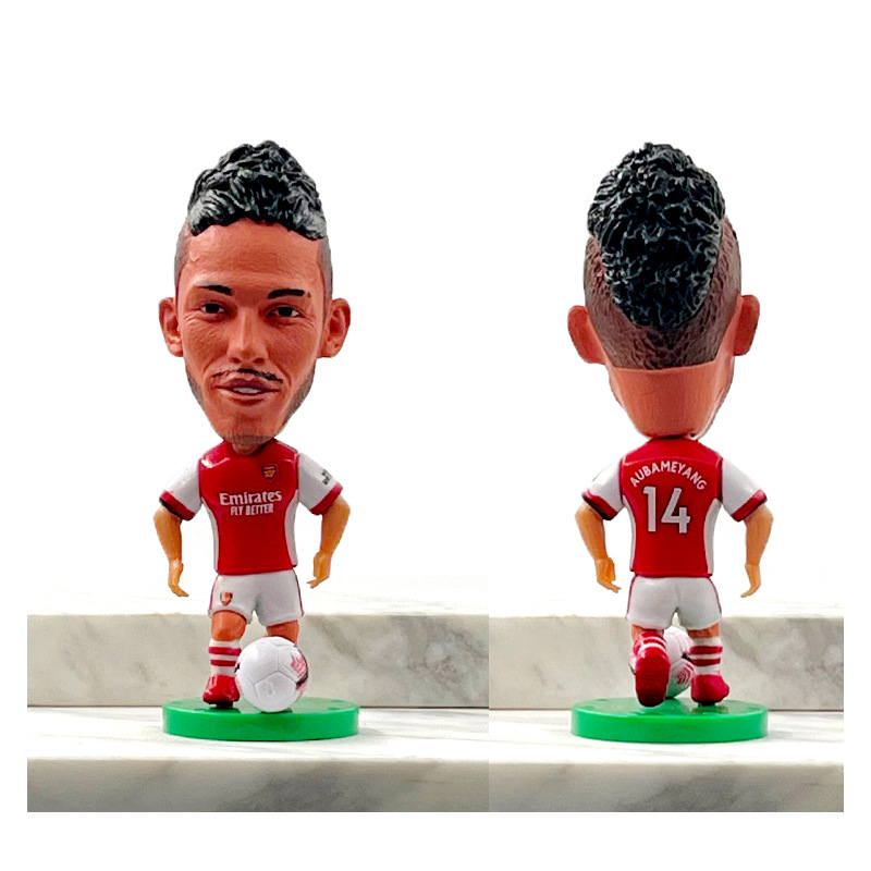 Messi Cristiano Ronaldo Football Star figurines De Bruyne Van Dijk Sterling Mora Neymar Ornament Netby