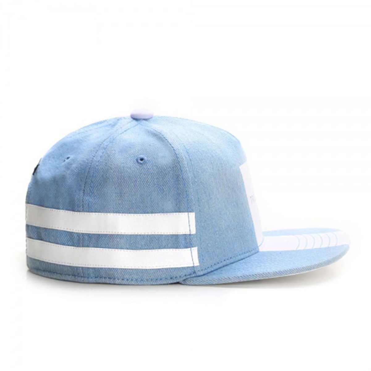 TRES SLICK Flat Brim Hat Hip-Hop Netby
