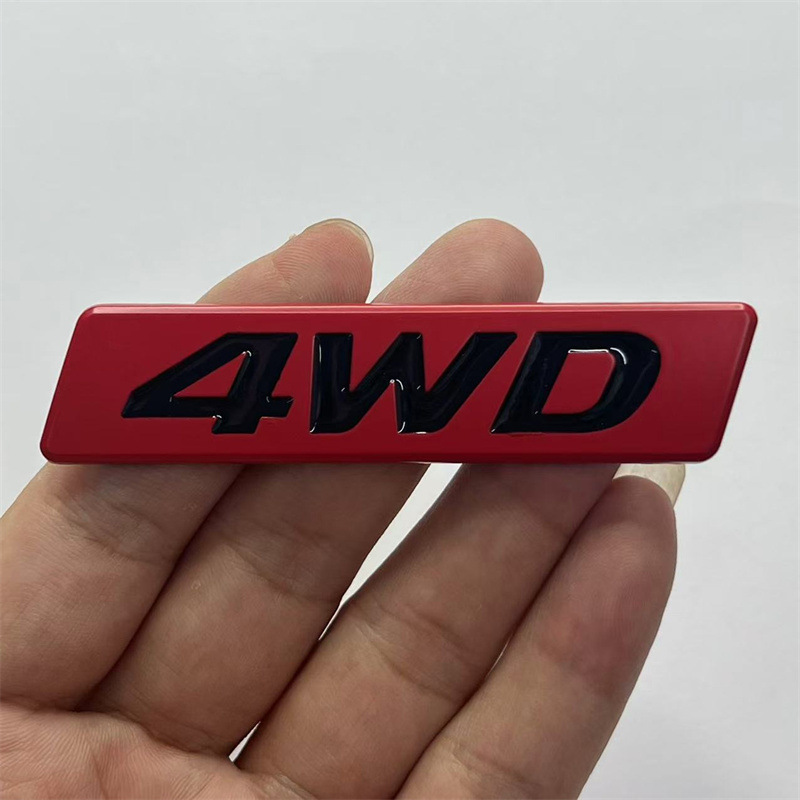Metal 4WD Car Emblem Badge for Hyundai Netby