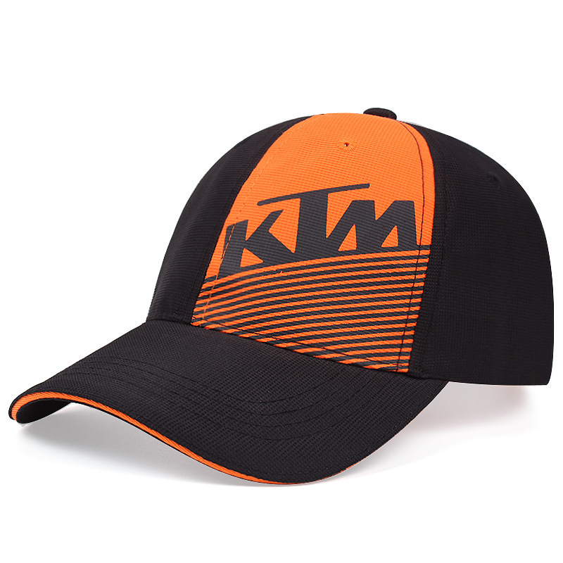 Baseball Hat for Motorbike with KTM Logo Netby Black Orange