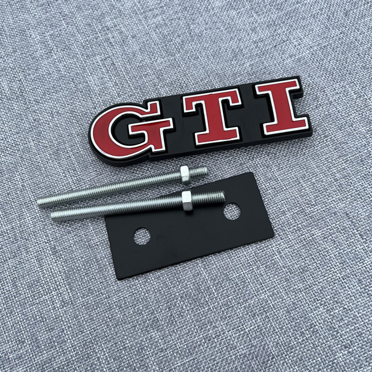 Metal GTI Car Grille Emblemn Badge Netby
