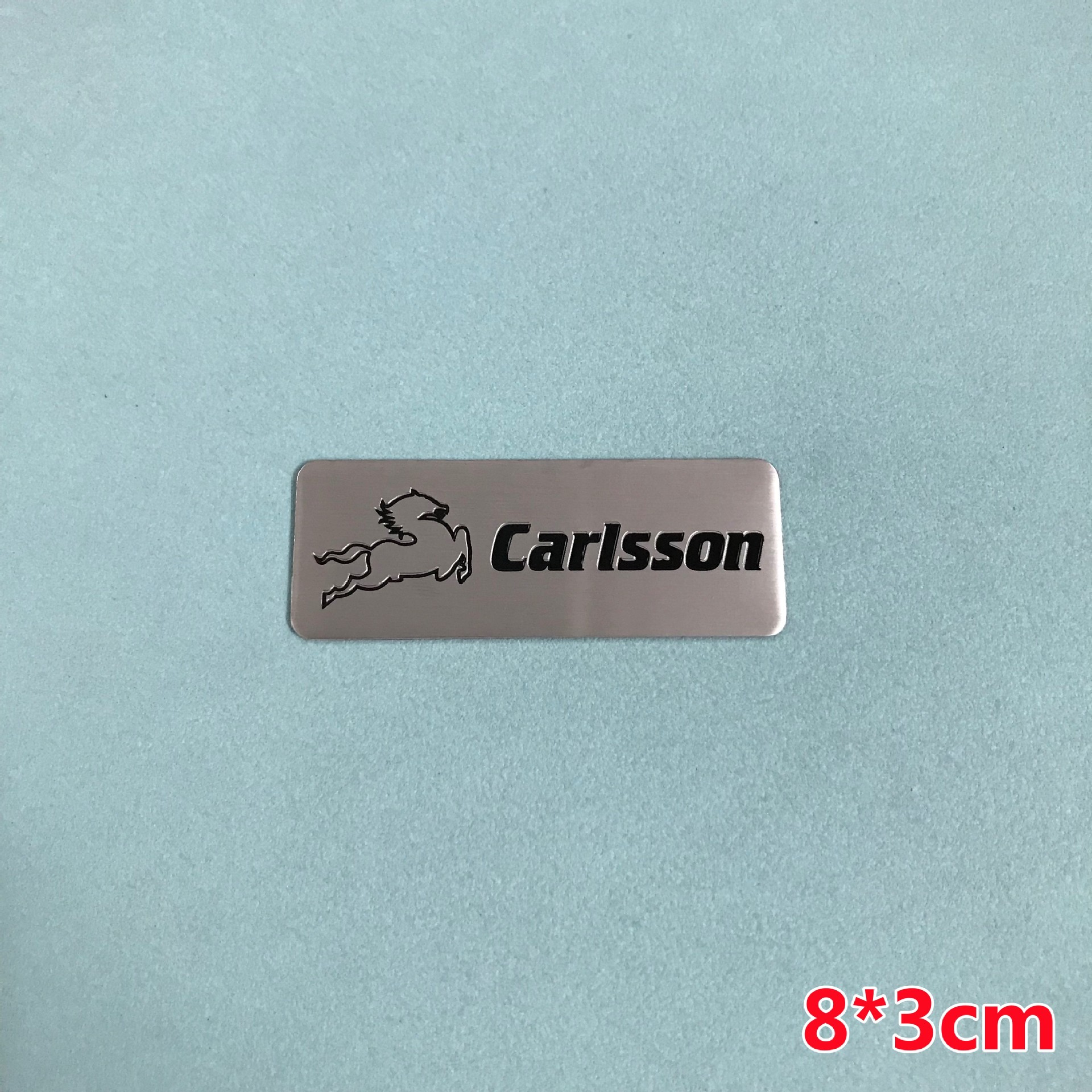 Aluminum Alloy Car Sticker for Mercedes Benz AMG BRABUS Lorinser Carlsson Netby