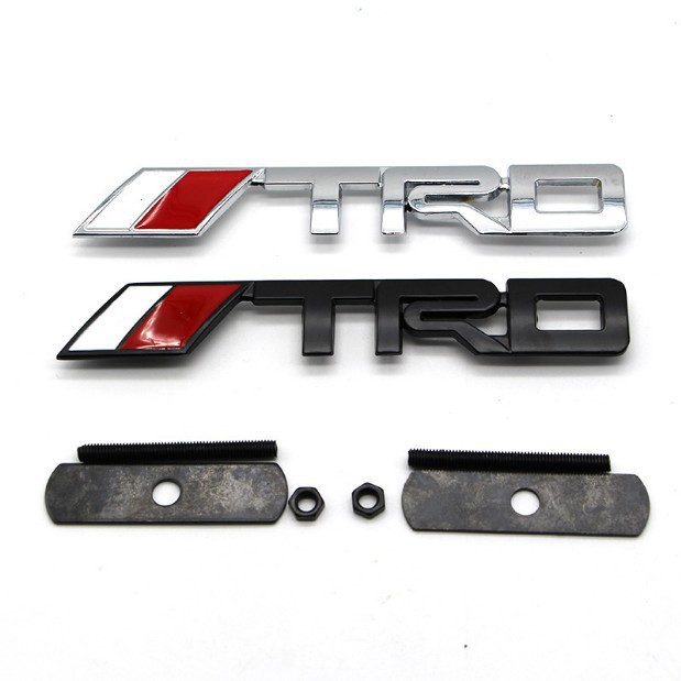 Metal TOYOTA TRD Car Grille Emblem Badge Netby