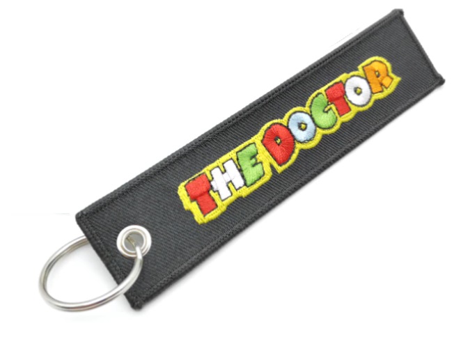 Cloth The Doctor Keychain Motorbike Keyring Netby