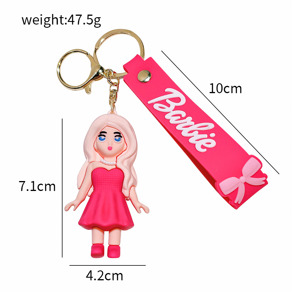 Animation Barbie Keychain Keyring Netby