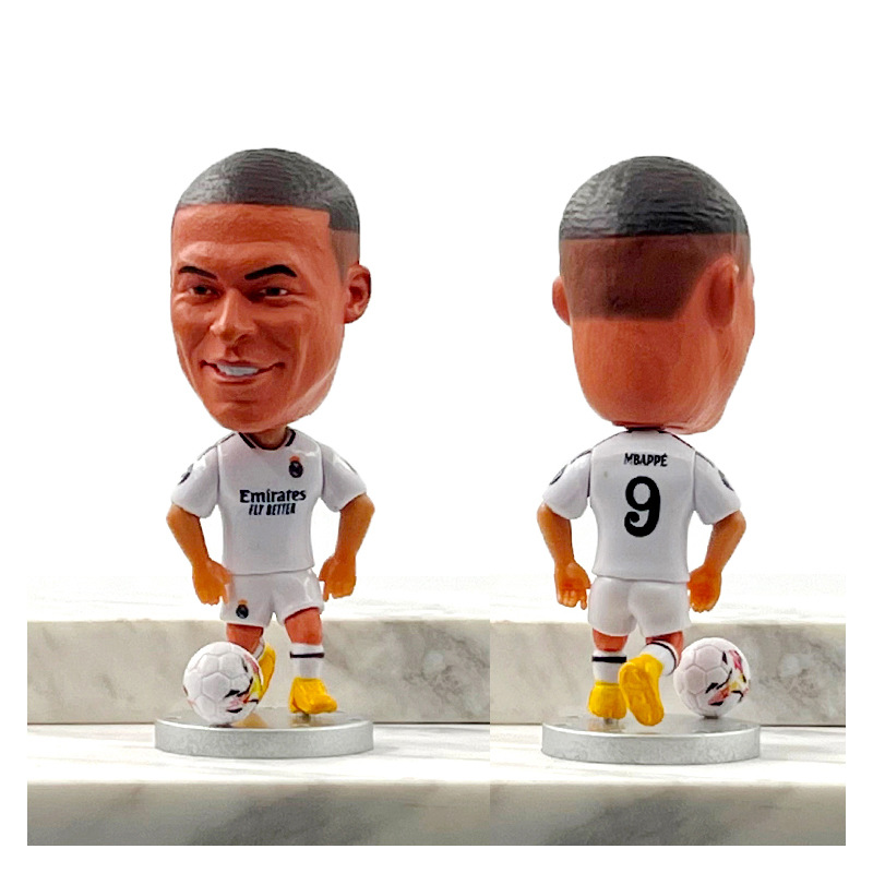 Messi Cristiano Ronaldo Football Star figurines De Bruyne Van Dijk Sterling Mora Neymar Ornament Netby