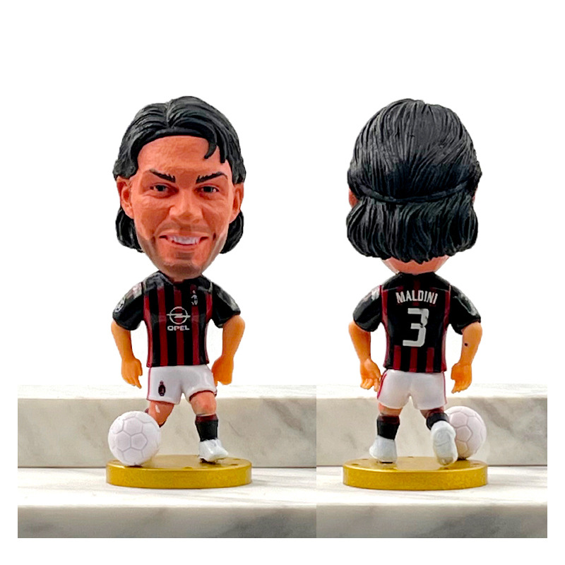 Messi Cristiano Ronaldo Football Star figurines De Bruyne Van Dijk Sterling Mora Neymar Ornament Netby