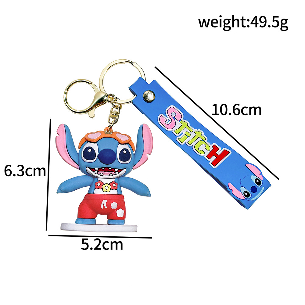 Animation Stitch Keychain Keyring Netby