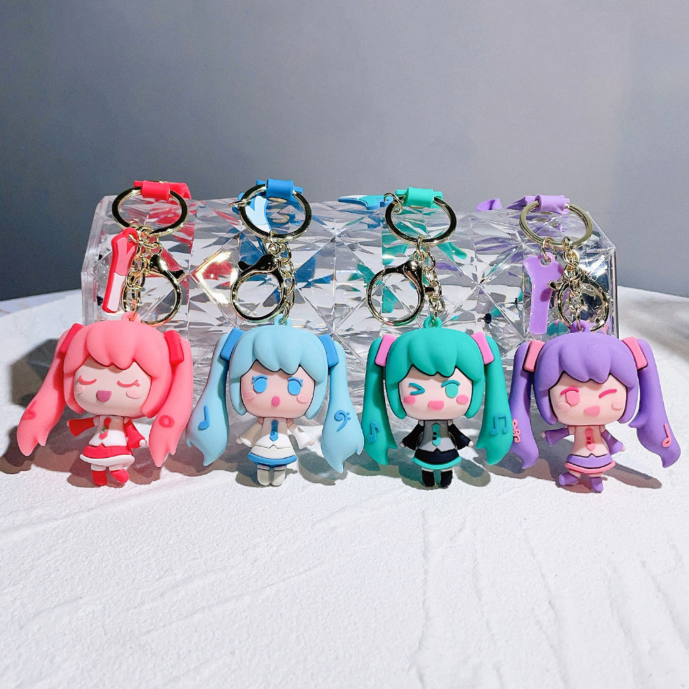 Video Game Hatsune Miku Keychain Keyring Netby