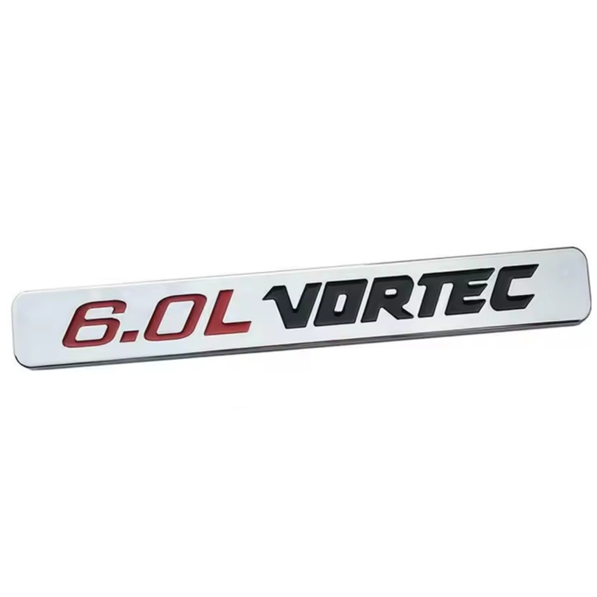 18.3*2.3cm ABS Plastic 5.3L 6.0 L VORTEC Car Emblem Badge for CHEVROLET Netby