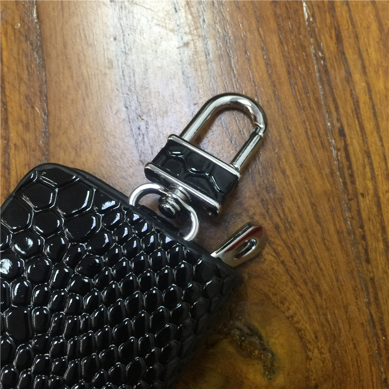 Black Color Leather Car Remote Key Wallet for KIA AUDI BENZ BMW BUICK PORSCHE VW VOLVO JAGUAR CHEVROLET FORD Netby