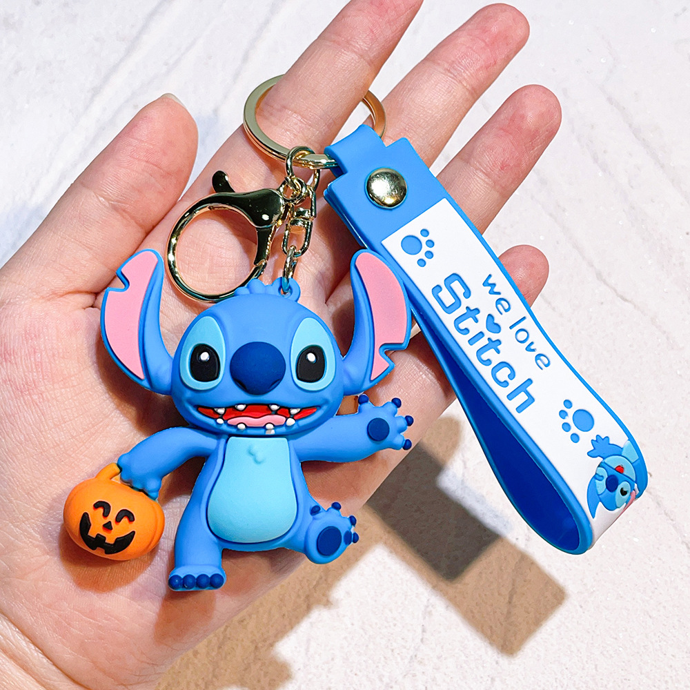 Animation Stitch Keychain Keyring Netby