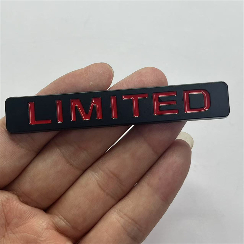Metal LIMITED Limited Letter Car Sticker Netby