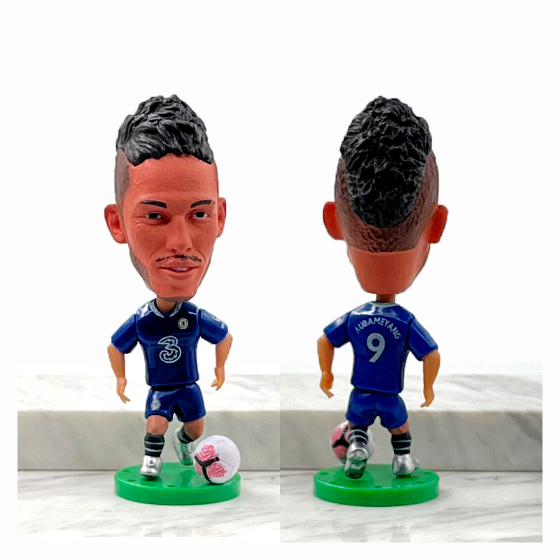 Messi Cristiano Ronaldo Football Star figurines De Bruyne Van Dijk Sterling Mora Neymar Ornament Netby