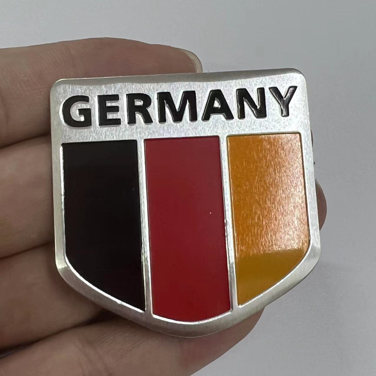 Alloy Germany National Flag Car Sticker