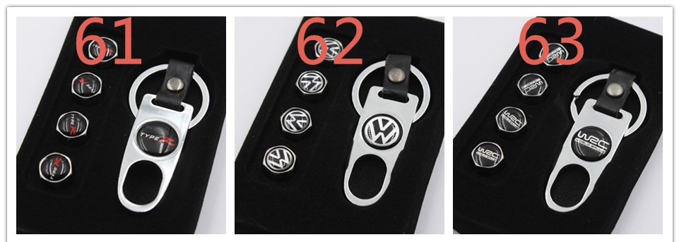 Metal Car Wheel Tire Valve Cap Anti Dust Spanner Wrench With Logo Silver Color Netby