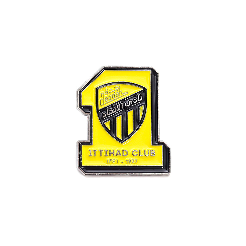 Real Madrid Chelsea Manchester City Al Nassr Football Team Brooch Collar Pin Netby