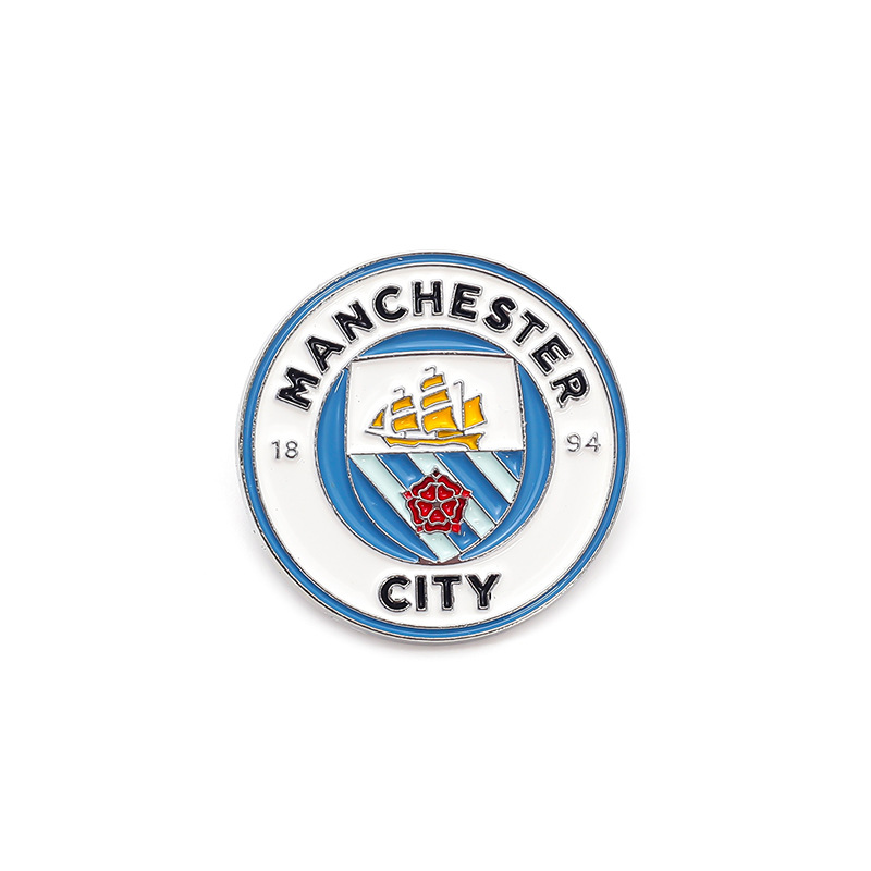 Real Madrid Chelsea Manchester City Al Nassr Football Team Brooch Collar Pin Netby