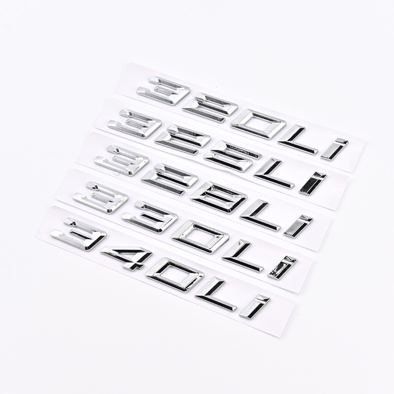 ABS Plastic BMW Car Sticker 320 330 325 328 340 LI Netby