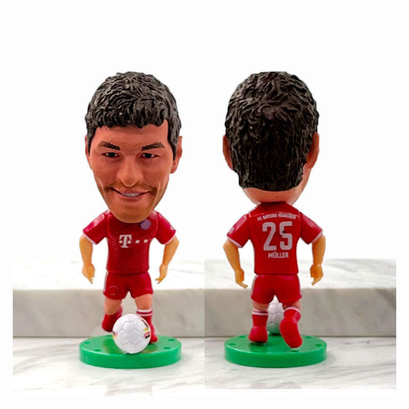 Messi Cristiano Ronaldo Football Star figurines De Bruyne Van Dijk Sterling Mora Neymar Ornament Netby