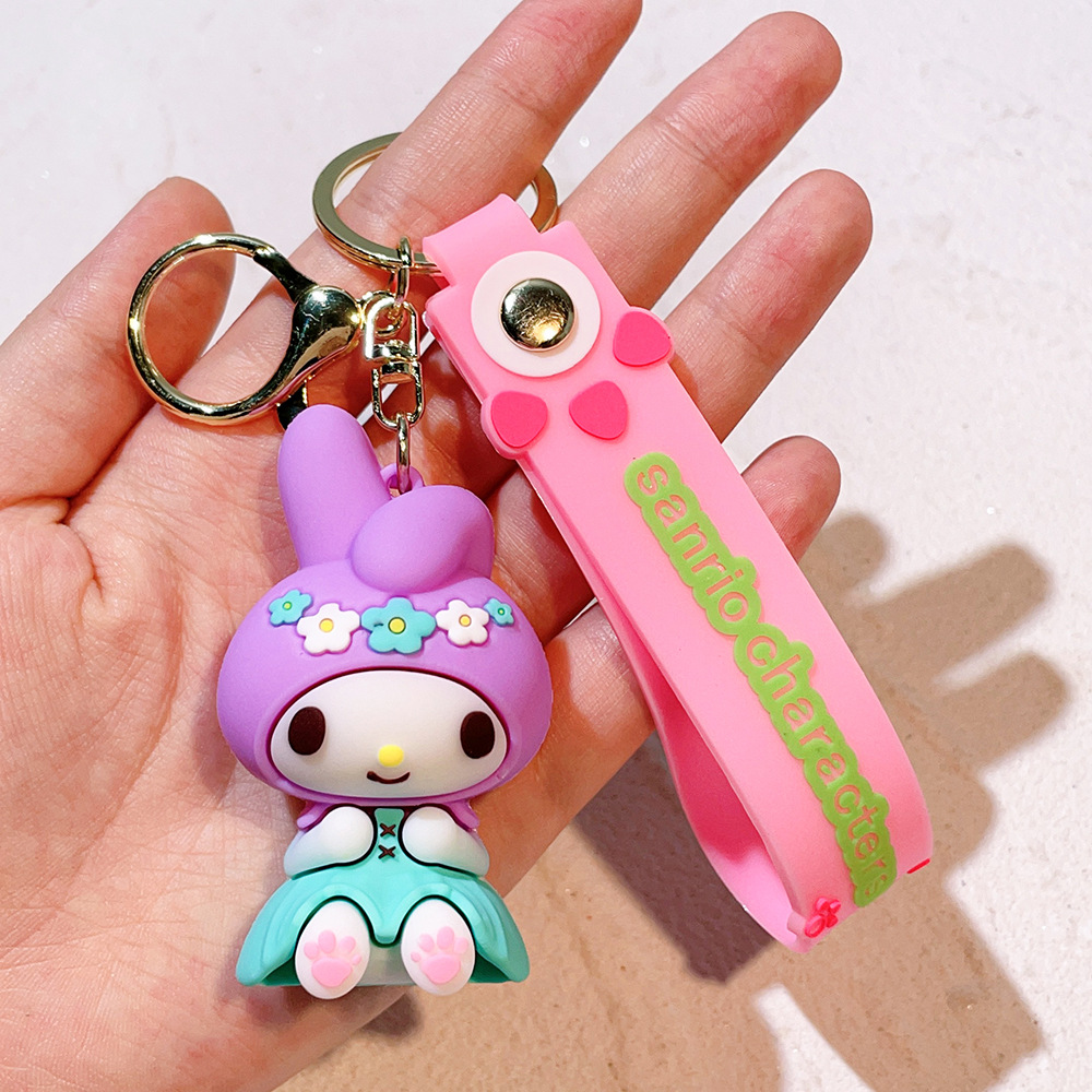 Animation Sakura Sanrio Hello Kitty Keychain Keyring Netby