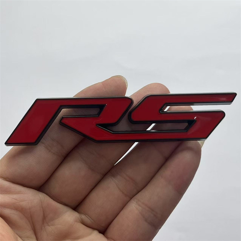 Metal RS Car Emblem Badge for Chevrolet Netby