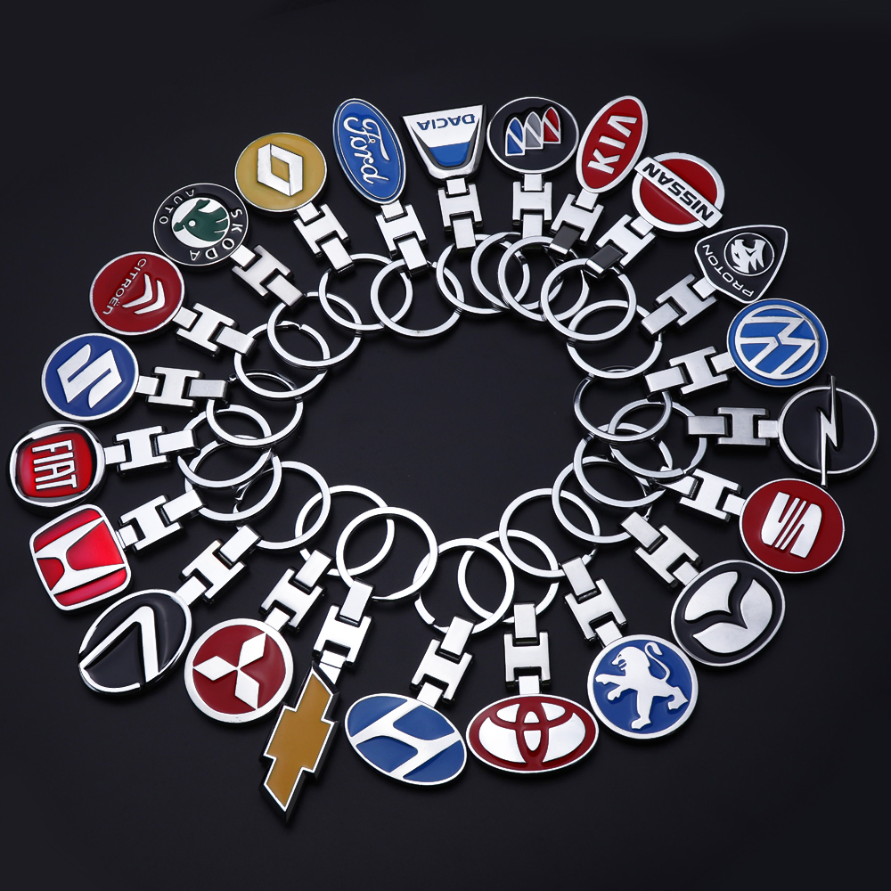 Good Quality Metal H Buckle Car Logo Keyring Keychain Netby